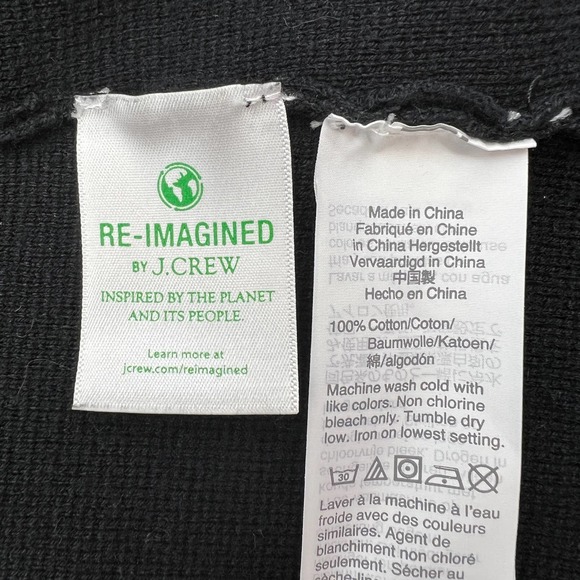 J. Crew Knit Sweater Black Blazer - Picture 7 of 9